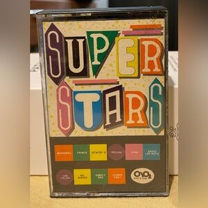 SUPER STARS by VARIOUS ARTISTS (CASSETTE, 1986)